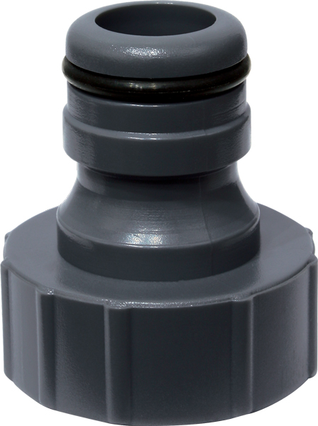 Durable plastic hose connector for garden use